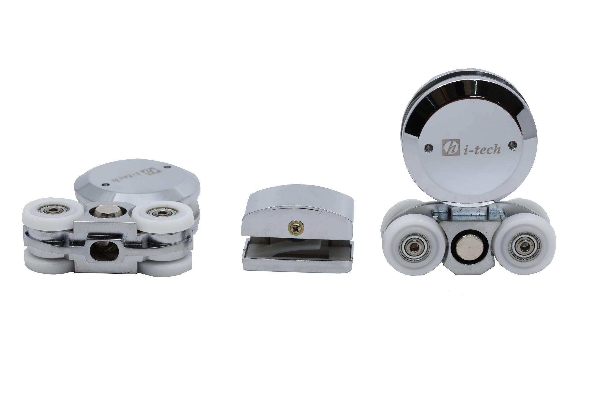 Buy Sliding wheel/Brass/CP/set without track Online | Construction Finishes | Qetaat.com